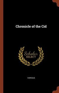 Front cover_Chronicle of the Cid