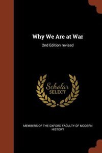 Front cover_Why We Are at War