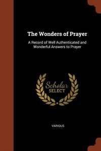 Front cover_The Wonders of Prayer