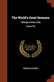 Front cover_The World's Great Sermons