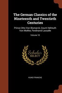 Front cover_The German Classics of the Nineteenth and Twentieth Centuries