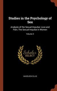 Front cover_Studies in the Psychology of Sex
