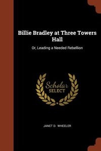 Front cover_Billie Bradley at Three Towers Hall