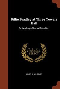 Front cover_Billie Bradley at Three Towers Hall