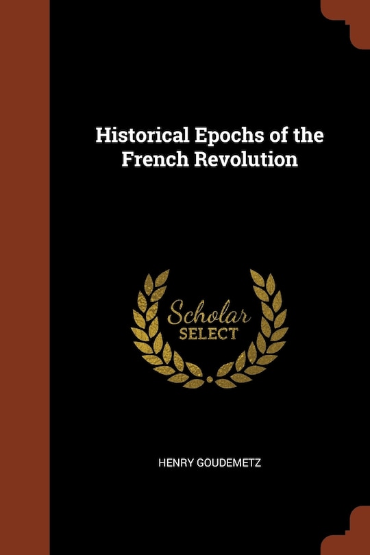 Front cover_Historical Epochs of the French Revolution