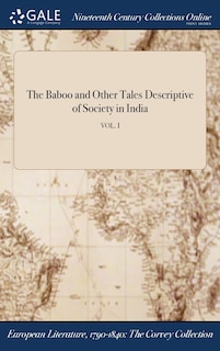Couverture_The Baboo and Other Tales Descriptive of Society in India; VOL. I