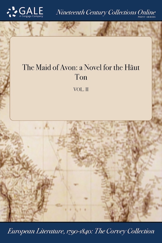 Front cover_The Maid of Avon