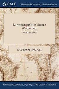Front cover_Le renégat