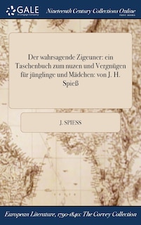 Front cover_Der wahrsagende Zigeuner