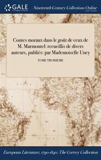 Front cover_Contes moraux dans le goût de ceux de M. Marmontel