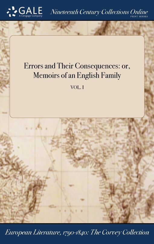 Front cover_Errors and Their Consequences