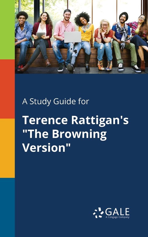 Couverture_A Study Guide for Terence Rattigan's The Browning Version