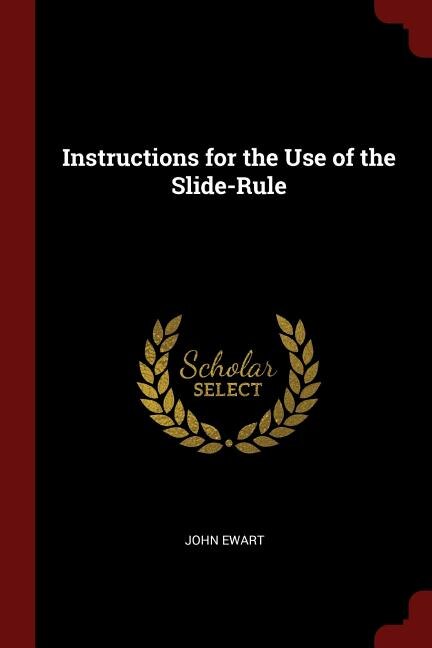 Couverture_Instructions for the Use of the Slide-Rule