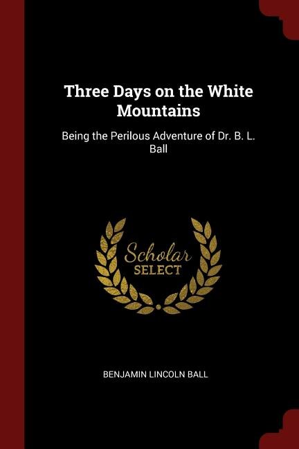 Front cover_Three Days on the White Mountains