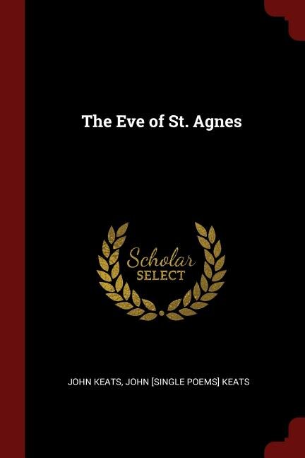 Front cover_The Eve of St. Agnes