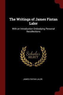 Couverture_The Writings of James Fintan Lalor