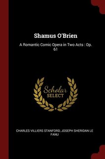 Couverture_Shamus O'Brien