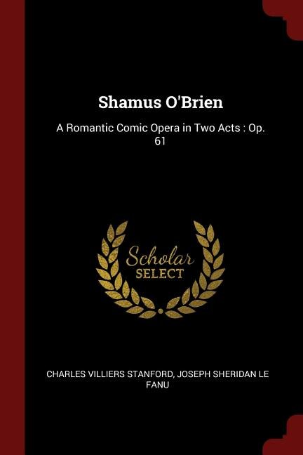 Couverture_Shamus O'Brien