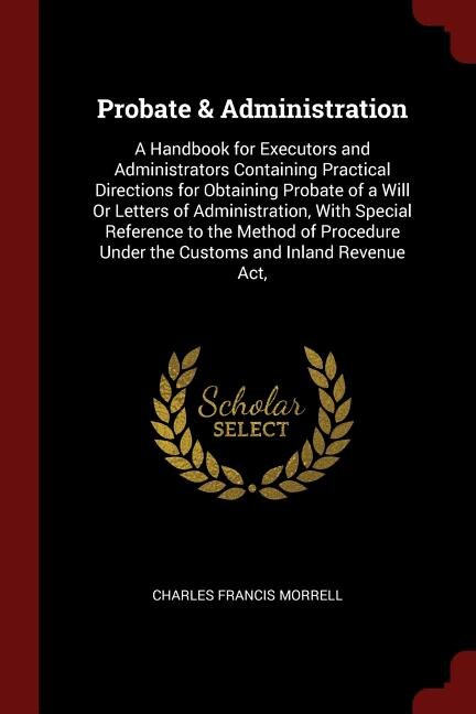 Front cover_Probate & Administration
