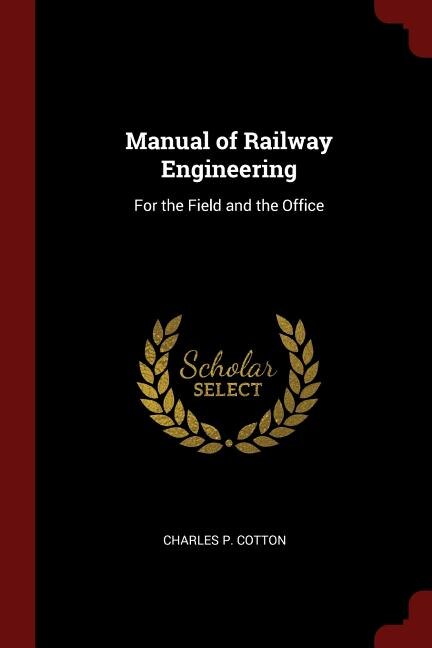 Couverture_Manual of Railway Engineering