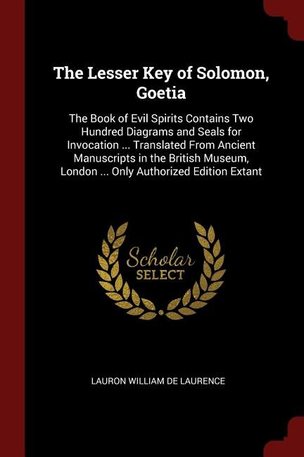 Front cover_The Lesser Key of Solomon, Goetia