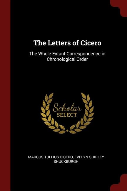 Front cover_The Letters of Cicero