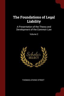 Couverture_The Foundations of Legal Liability