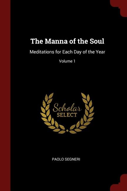 Front cover_The Manna of the Soul