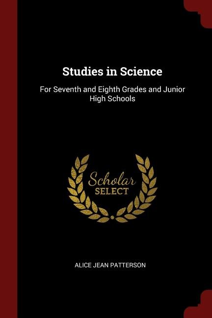 Front cover_Studies in Science