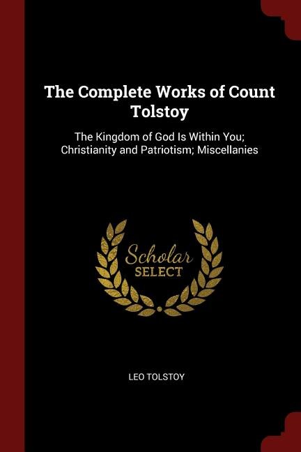 Front cover_The Complete Works of Count Tolstoy