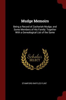 Front cover_Mudge Memoirs