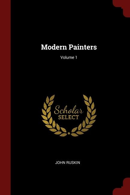 Front cover_Modern Painters; Volume 1