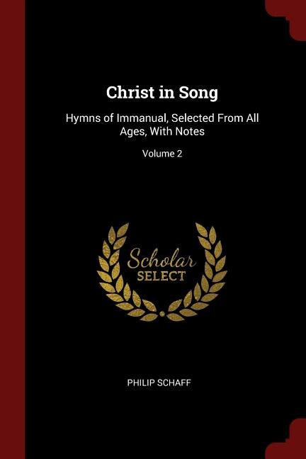 Front cover_Christ in Song