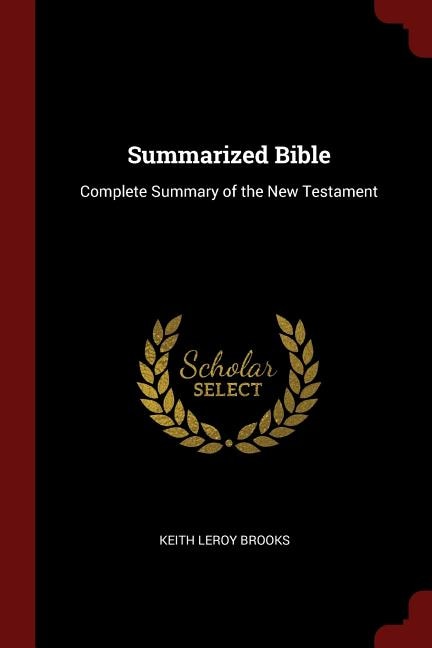 Couverture_Summarized Bible