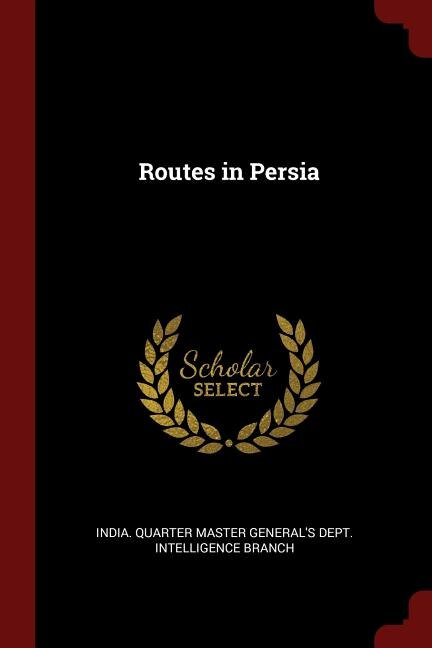 Front cover_Routes in Persia
