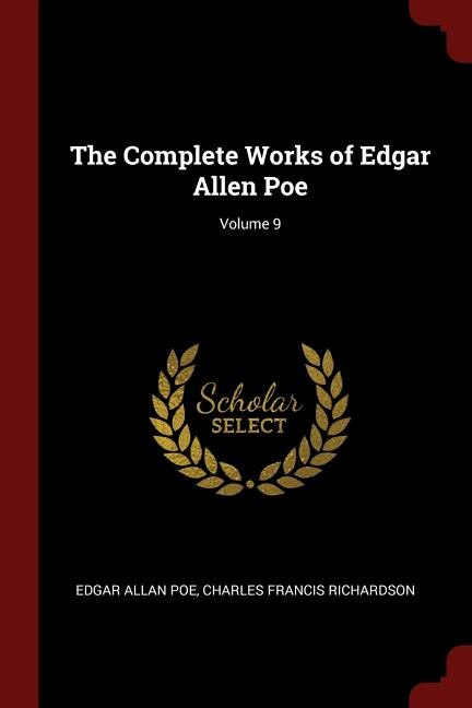 Couverture_The Complete Works of Edgar Allen Poe; Volume 9