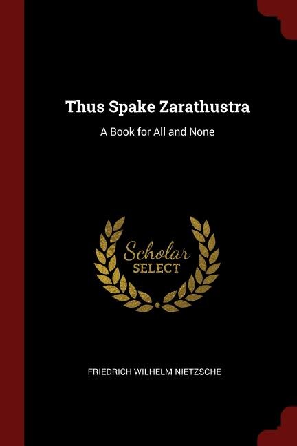 Front cover_Thus Spake Zarathustra