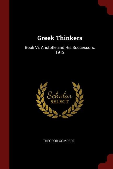 Couverture_Greek Thinkers