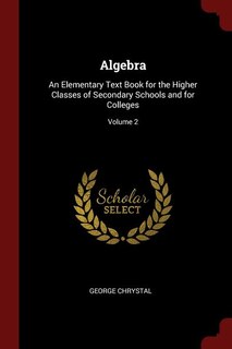 Front cover_Algebra
