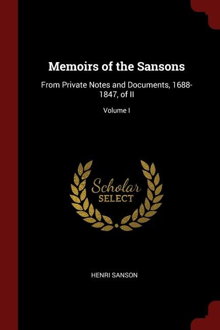 Couverture_Memoirs of the Sansons