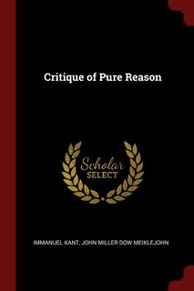 Front cover_Critique of Pure Reason
