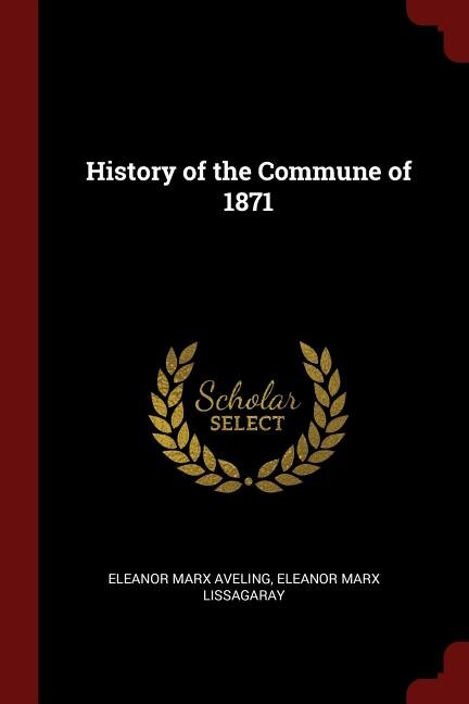 Front cover_History of the Commune of 1871