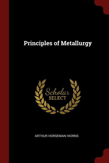 Front cover_Principles of Metallurgy