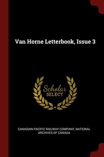 Couverture_Van Horne Letterbook, Issue 3