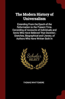 Front cover_The Modern History of Universalism