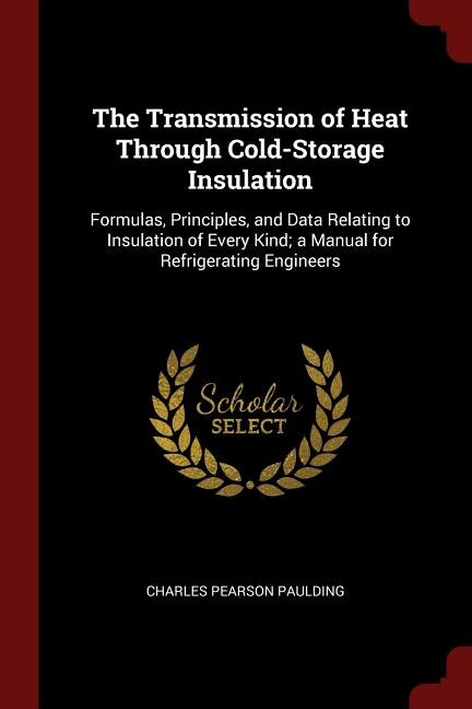 Couverture_The Transmission of Heat Through Cold-Storage Insulation