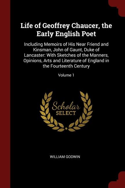 Front cover_Life of Geoffrey Chaucer, the Early English Poet
