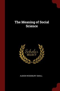 Front cover_The Meaning of Social Science