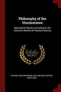 Couverture_Philosophy of the Unconscious