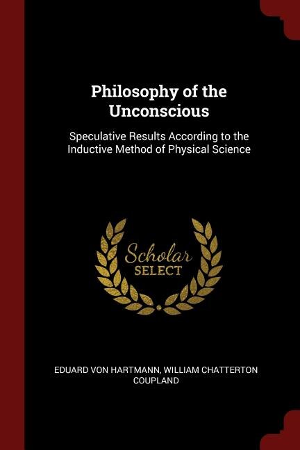 Couverture_Philosophy of the Unconscious
